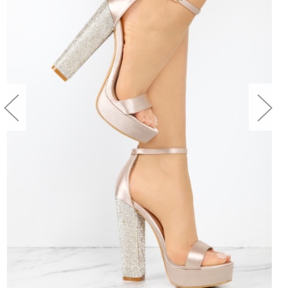 Nude Stain Heels